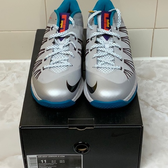 Nike Air Max Lebron X Low ‘Akron Aeros’ - Picture 6 of 7